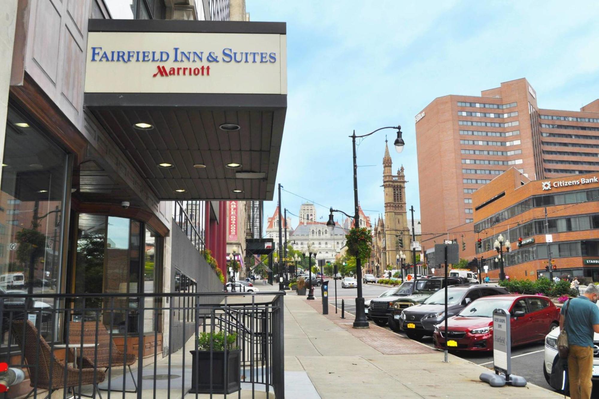 Fairfield Inn & Suites By Marriott Albany Downtown Exterior photo